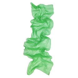 Scarf 180 plain silk chiffon, rolled finish by sophie guyot silks in lyon france