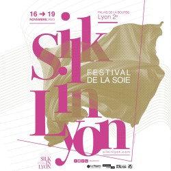 Du 16 au 19 Novembre 2023, nous aurons le plaisir de vous retrouver sur l’édition 2023 de SILK IN LYON – Festival de la soie.