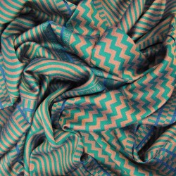 Écharpe tissée soie laine maxi fabriqué à lyon france, sophie guyot soieries créatrice mode et accessoire