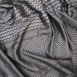 Écharpe maxi étole tissée soie laine maxi fabrication lyon france sophie guyot soieries créatrice mode accessoire design textile
