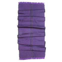 Midi woven scarf silk wool kinetic collection  made in Lyon France sophie guyot silks lyon france