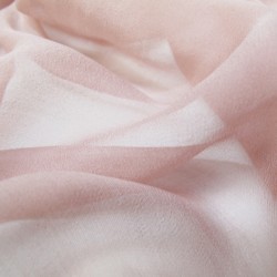 Small rectangle Scarf plain silk chiffon rolled finish sophie guyot silks shop lyon france