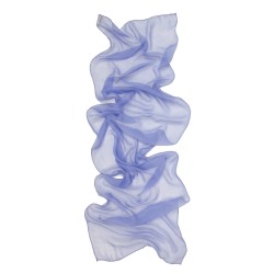 Scarf 180 plain silk chiffon, rolled finish by sophie guyot silks in lyon france
