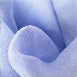 Scarf 180 plain silk chiffon, rolled finish by sophie guyot silks in lyon france