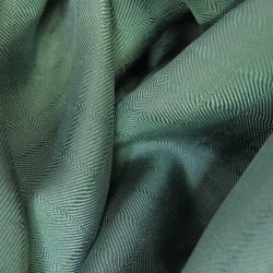 Scarf bouplibou maxi two tones in silk twill, pleated and dyed by sophie guyot soieries in Lyon, France