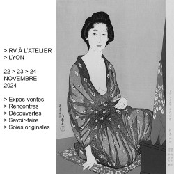 Exposition-vente exceptionnelle /// soies /// tissus /// accessoires /// LYON /// 22, 23 & 24 NOVEMBRE 2024