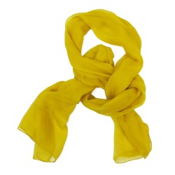 Scarf Silk Chiffon plain