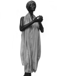 stole 250 plain in fine silk canvas, a sophie guyot silks creation, made in Lyon France