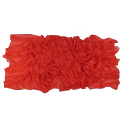 stole 250 plain in fine silk canvas, a sophie guyot silks creation, made in Lyon France