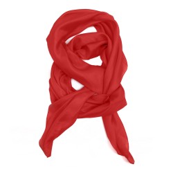 Etole 250 unie en toile fine de soie une création sophie guyot soieries, fabriqué à Lyon France, portée.