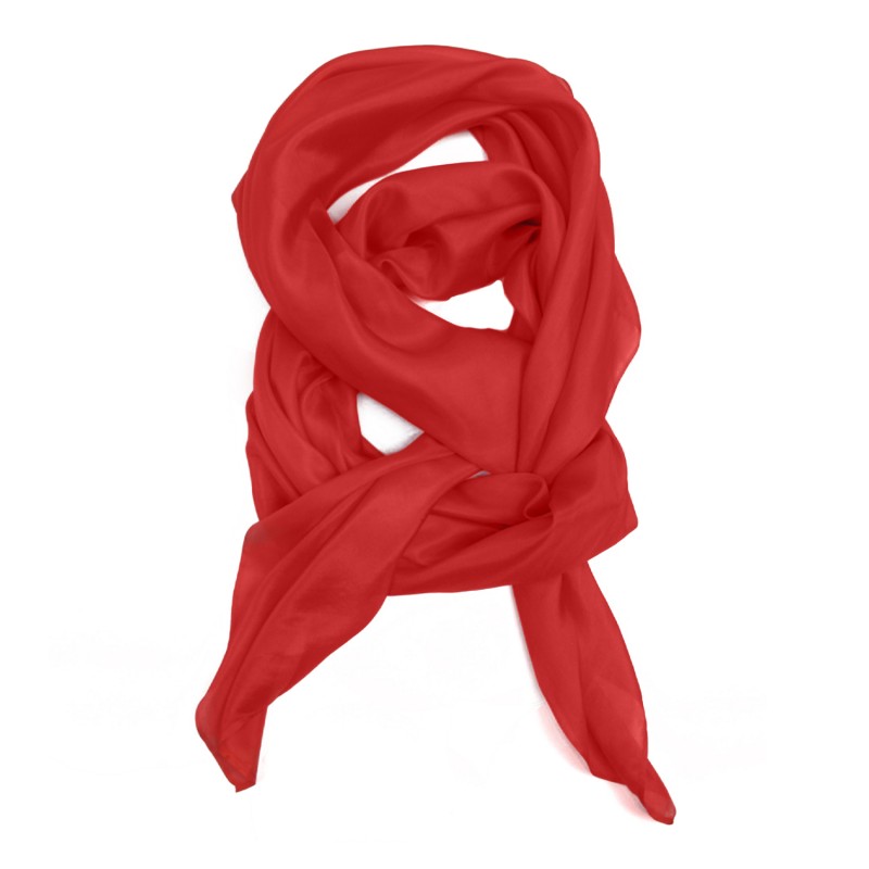 Carré 140 uni géant et léger en toile fine de soie sophie guyot soieries Lyon France