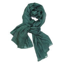 Stole Extra Long Plain Fine Canvas Silk sophie guyot silks creation made Lyon France