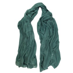 Stole Extra Long Plain Fine Canvas Silk sophie guyot silks creation made Lyon France