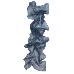 Écharpe unie mousseline soie roulottée sophie guyot atelier soieries fabrication boutique Lyon France