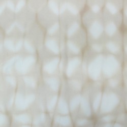 Long and light silk chiffon scarf dyed itajime shibori pattern made in lyon france