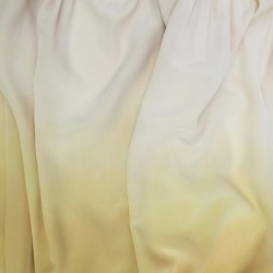 Long pleated scarf in 100% silk crepe de chine multicoloured plicacrepe