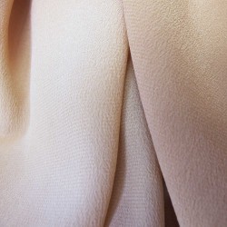 Long pleated scarf in 100% silk crepe de chine multicoloured plicacrepe