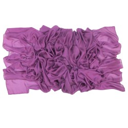 stole 250 plain in fine silk canvas, a sophie guyot silks creation, made in Lyon France