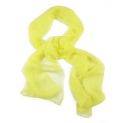 Écharpe 180 unie roulottée en mousseline de soie sophie guyot soieries Lyon France