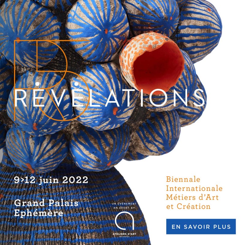 Sophie Guyot exhibits at Révélations International Biennial of Crafts and Creation Paris Temporary grand Palais