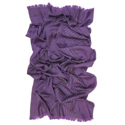 Écharpe tissée soie laine maxi fabriqué à lyon france, sophie guyot soieries créatrice mode et accessoire